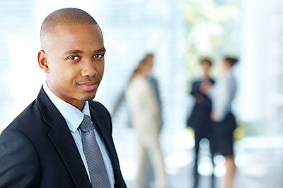 a man wearing a suit and tie