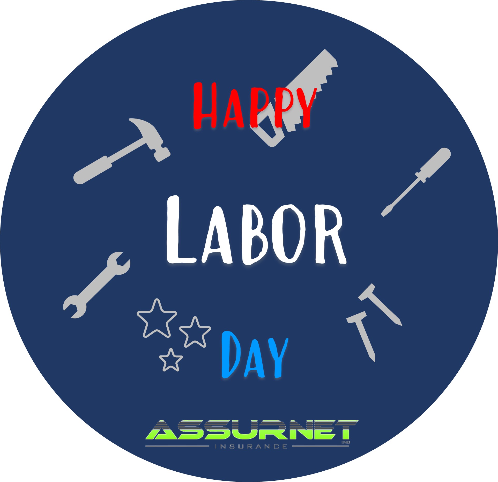 Happy Labor Day Sign